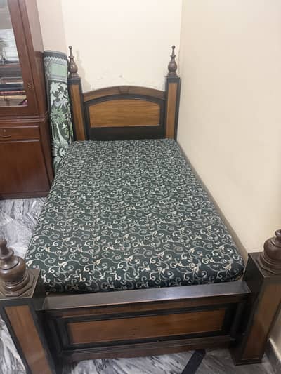 Single bed 100% wood
