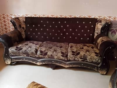 5 Seaters Complete Sofa Set For Sale