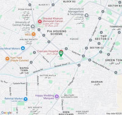 1 KANAL PLOT AVAILBALE FOR SALE IN NESPAK HOUSING SCHEME BLOCK C IN A VRY HOT LOCATION OF LAHORE