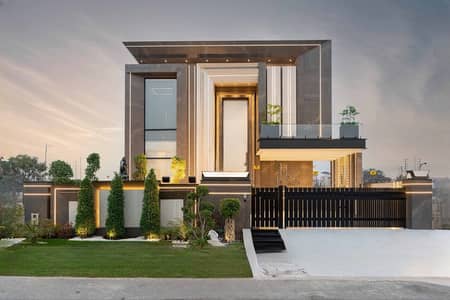 KANAL ULTRA MODERN SUPER LUXURY STYLISH BUNGALOW FOR SALE ON TOP LOCATION