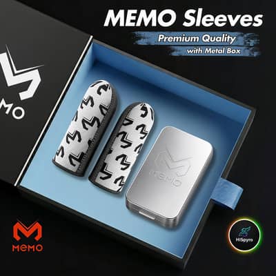 MEMO Premium Finger Sleeve Gaming Gloves for PUBG & Free Fire with Box