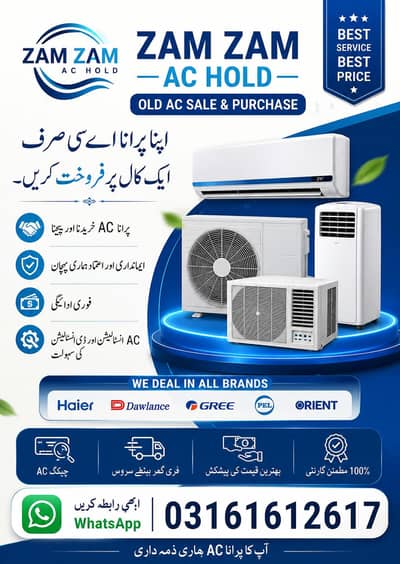 We Purchase Used, Faulty & Scrap AC Units | Best Price for Used ACs
