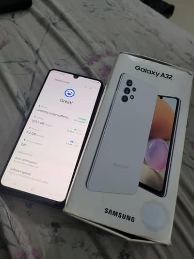 Samsung Mobile A32 Pta dual sim used all ok 6gb 128gb