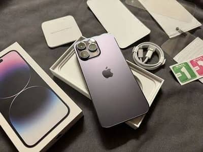 Apple iPhone 14 Pro Max official Pta afroved 256 GB memory water pack