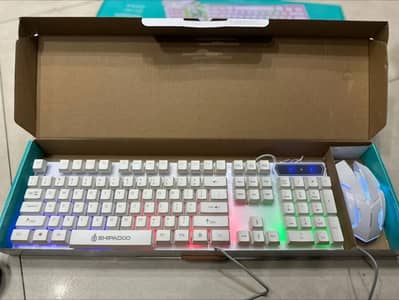 SHIPADO RGB WIRED KEYBOARD SLIM AND SMART