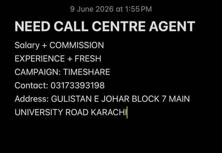 Call centre agent