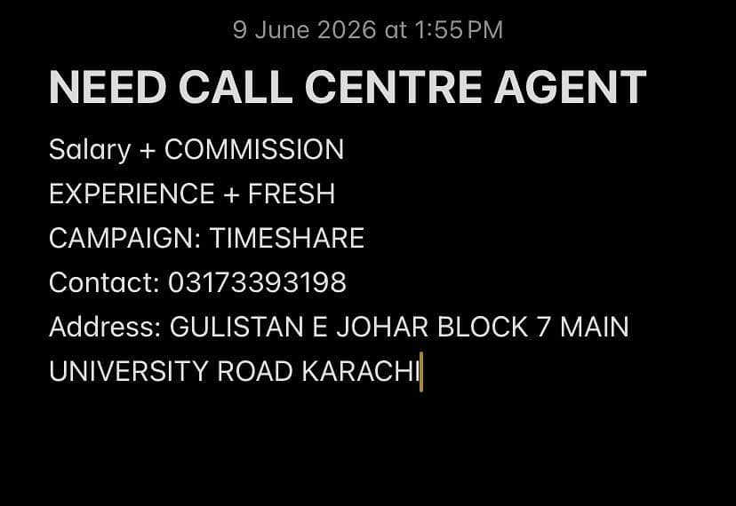 Call centre agent 0
