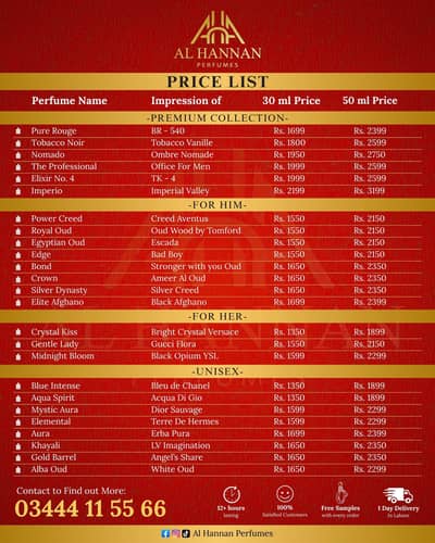  Welcome to Al Hannan Perfumes