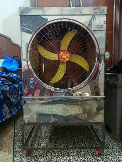 12 Solar Cooler Fan | Solar + Direct Bijli
