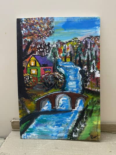 Under pass river 12x18