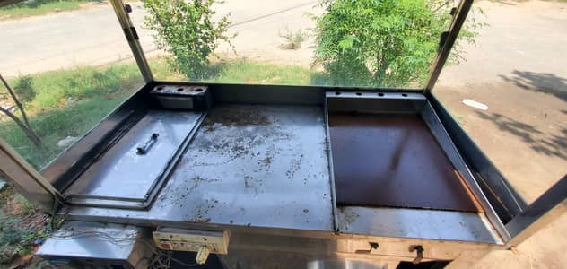 Fryer plus counter