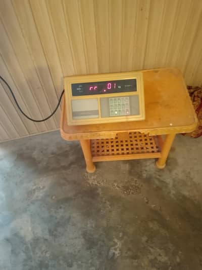 weight indicator for floor scales