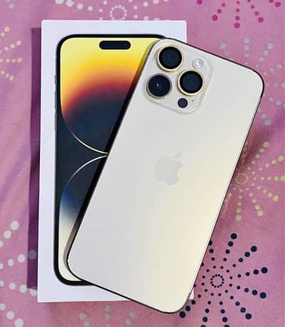 Apple iPhone 14 Pro Max Jv 10/10 with box