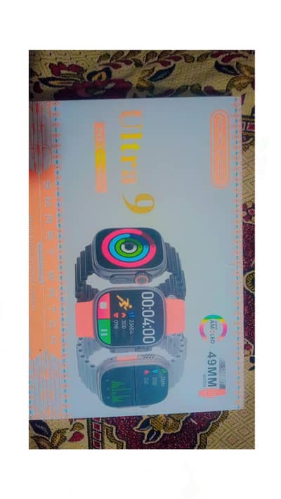 ultra 9 Smart watch (7 + 1 straps combo) _ Brand new