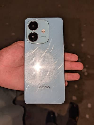 OPPO A3x 4 128 8/10 condition box charger available