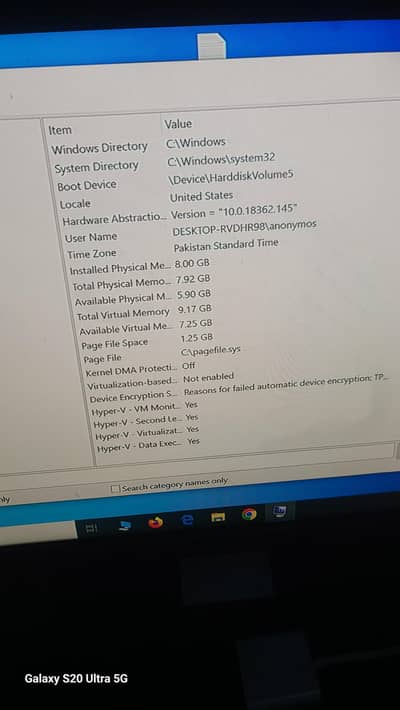 Dell PC Corei 5 4th generation 8gb 775gb gaming pc complete  22 inch