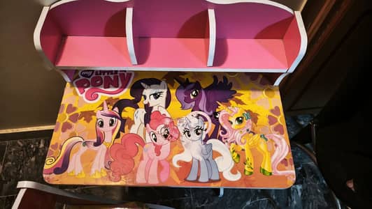 My Little Pony Study 2 Table &  2 Chair Set