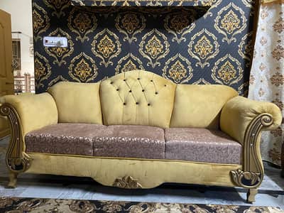 bed and sofa
