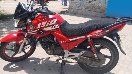 HONDA CB 150 F 2024 RED