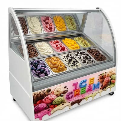 Ice Cream Display Chiller