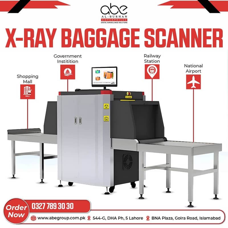 X Ray Baggage Scanner Security Machine 0