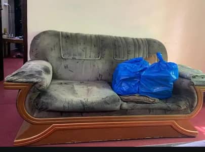S-Curve Designer Sofa For Sale 2+1