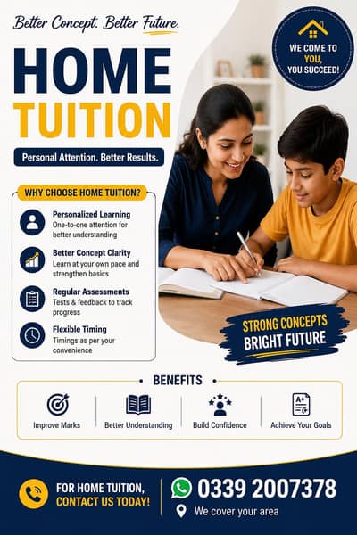 HOME TUITION AVAILABLE IN HYDERABAD