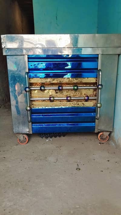 Aluminum steel counter