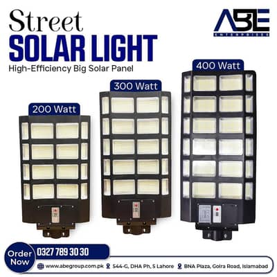 Automatic Smart Solar Street Light