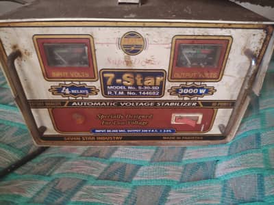 3000 watt 7 star stabilizer