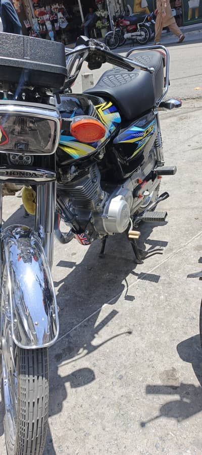 Honda CG 125 Abbottabad Numbr Model 23 lush condition