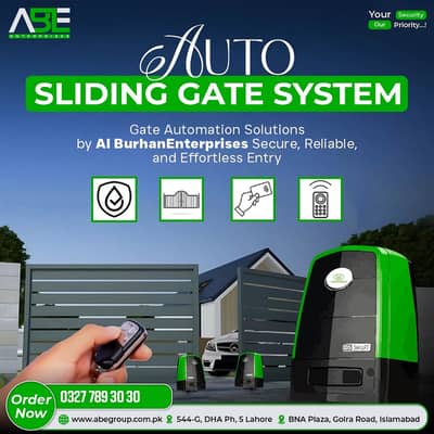 Automatic Gate Automation System Sliding & Swing Motor Remote Control
