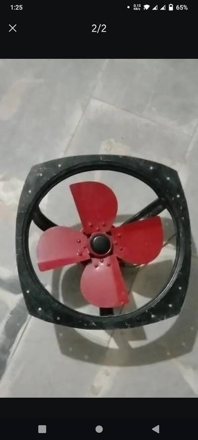 exhaust fan 10 inch good condition good working