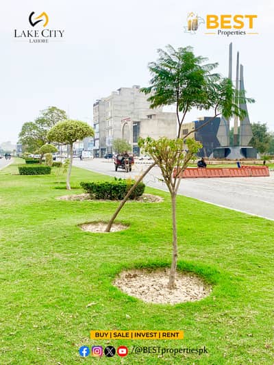 10.66 Marla Downtown Premiere Commercial Building neat Tim Hortons & Tehzeeb Bakers 150 Feet LDA Structured Road Lahore
