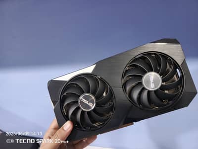 Asus Dual RX 6600 8gb GPU - used