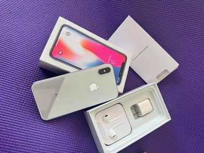 iphone x 256GB  (no open no repair) (PTA approved) all ok