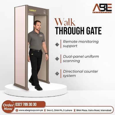 Walk Through Metal Detector Security Gate