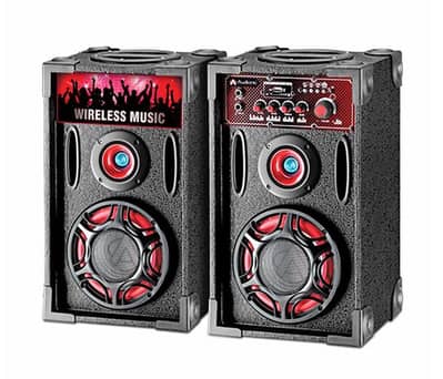 Audonic best speakers selling with mic only Bluetooth faulty