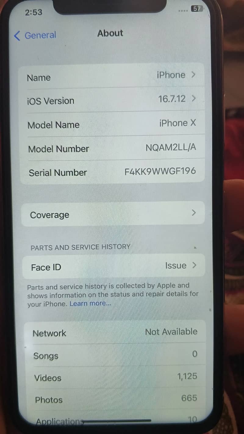 Apple iPhone X 0
