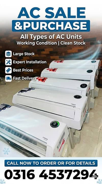 1.5 _1 Ton AC /split ac window ac inverter ac for Sale purchase