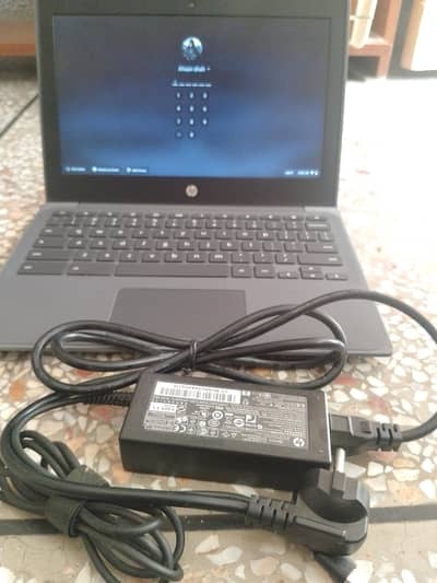 HP Chromebook with new Charger