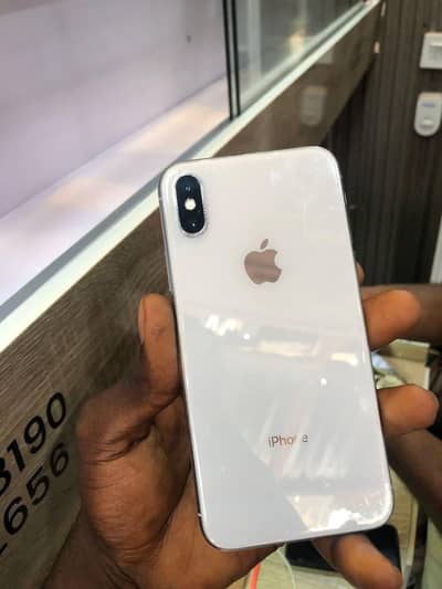 iphone x 256GB  (no open no repair) (PTA approved) all ok
