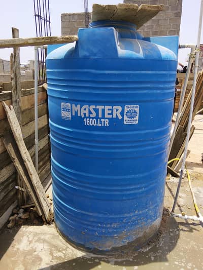 Master Water Tank For Sale 1600 Liter