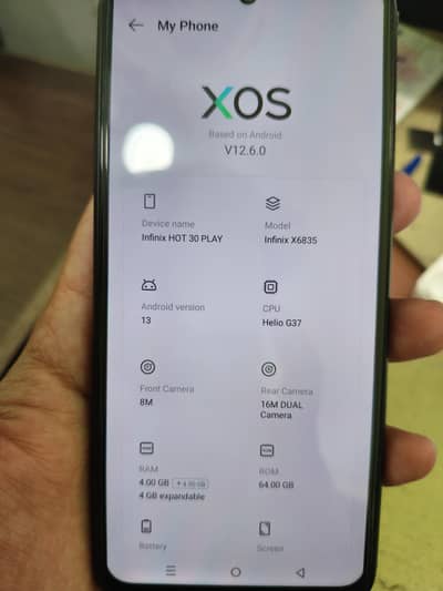 Infinix Hot 30 Play
