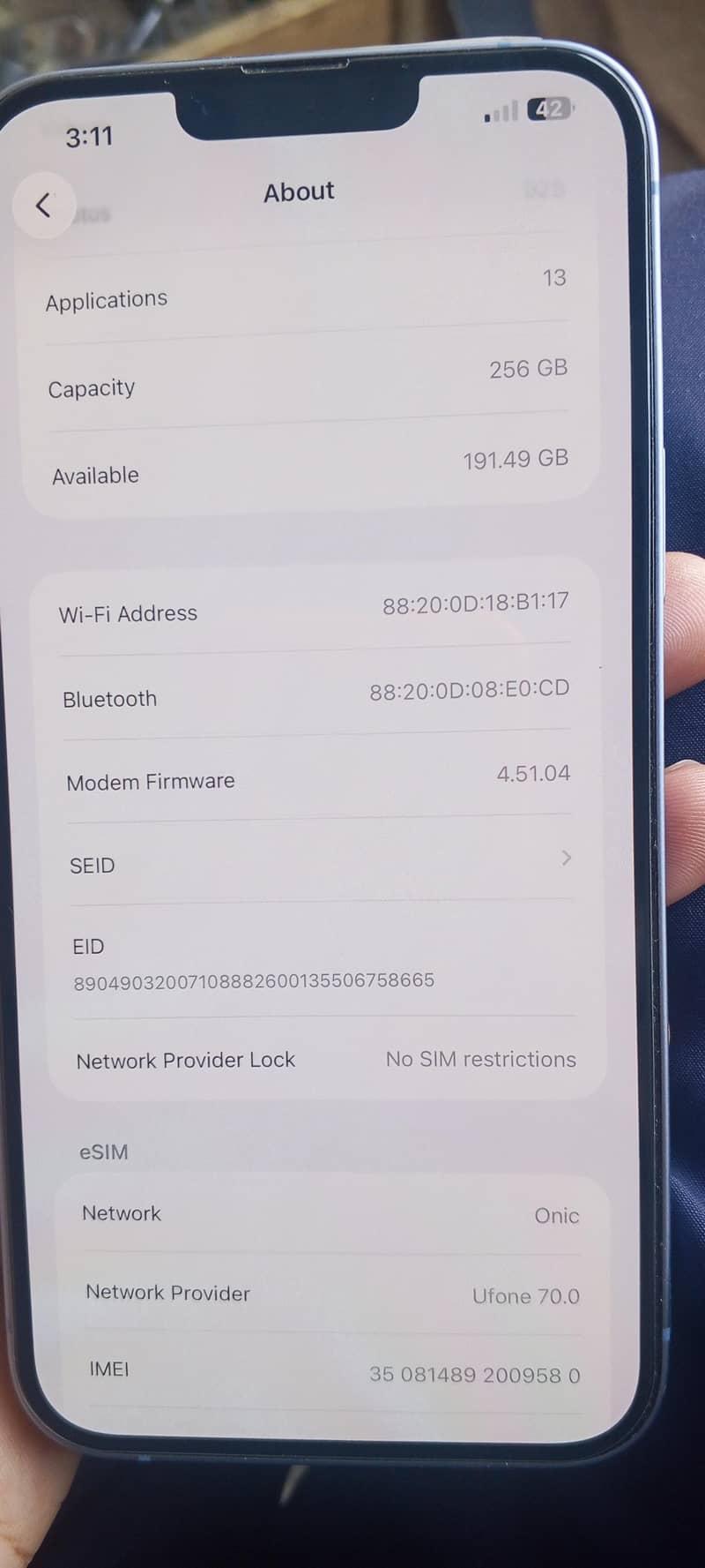 Apple iPhone 14 plus 6