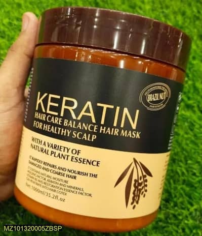 Keratin Hair Mask 1000ml Brazil Nuts For shine & strength