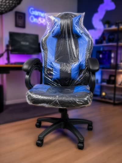 Brand New Gaming Chair (Blue & Black)