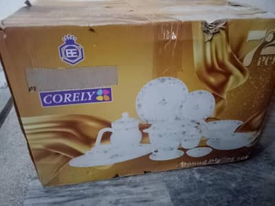 Corelly 72 Pcs Marble Dinner Set – Brand New