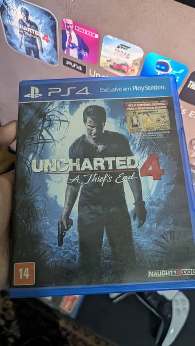 Uncharted 4 A Thief's End Ps5/PS4