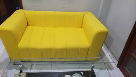 sofa with table set